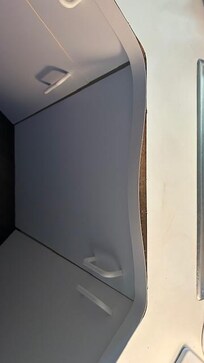 136-Trim in kitchenette falling off