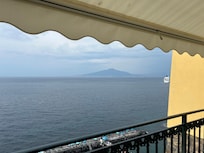Mount Vesuvius Volcano from balcony