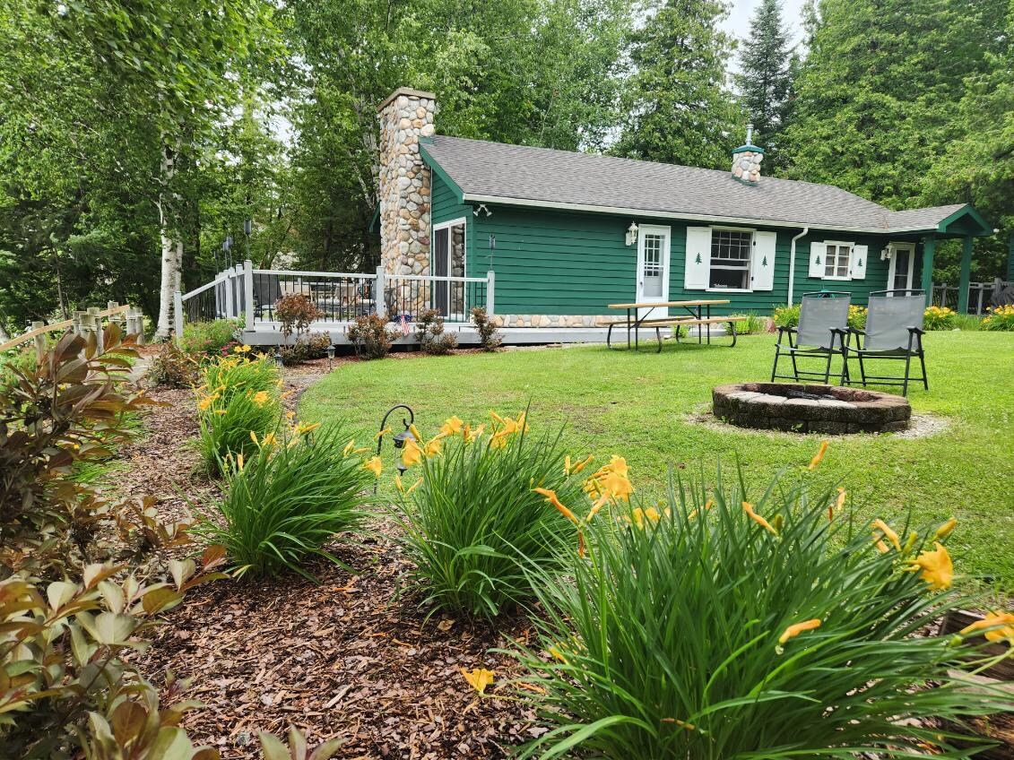 Exterior of home from adjacent lot. 