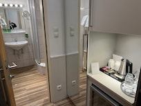 Coffe corner and wash room