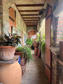 The portal to the accommodations.