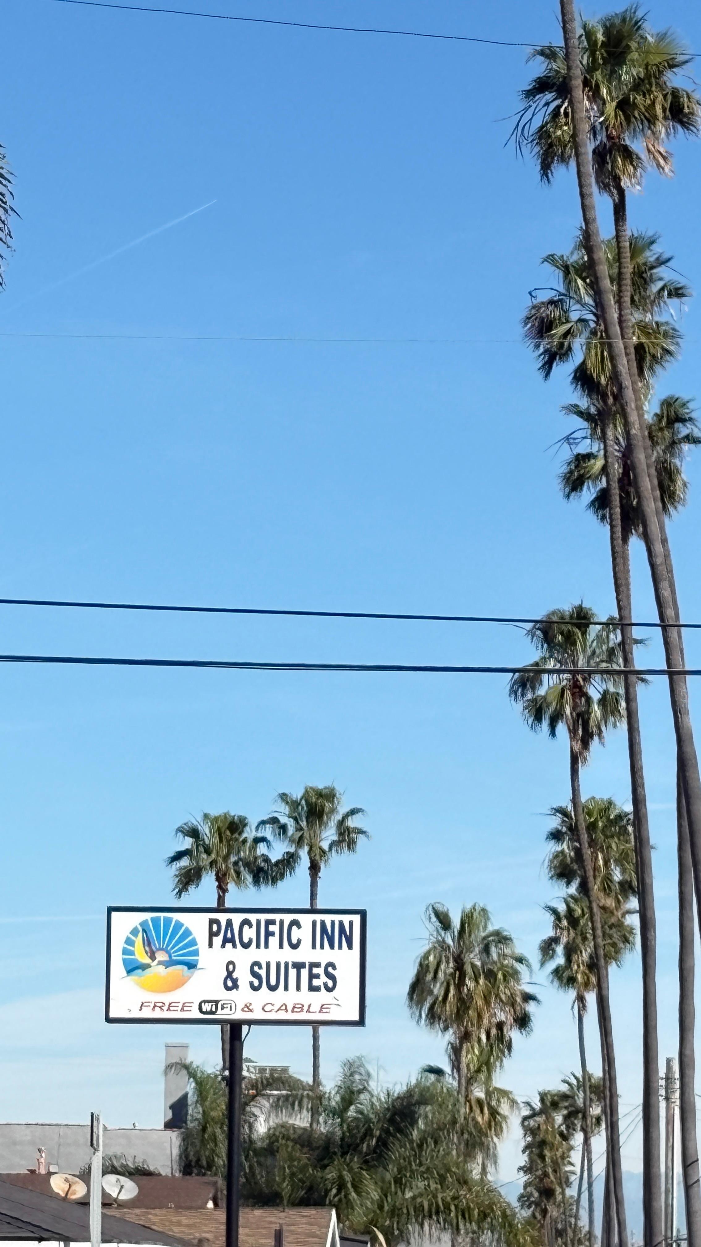 Outdoors description signage from the street 