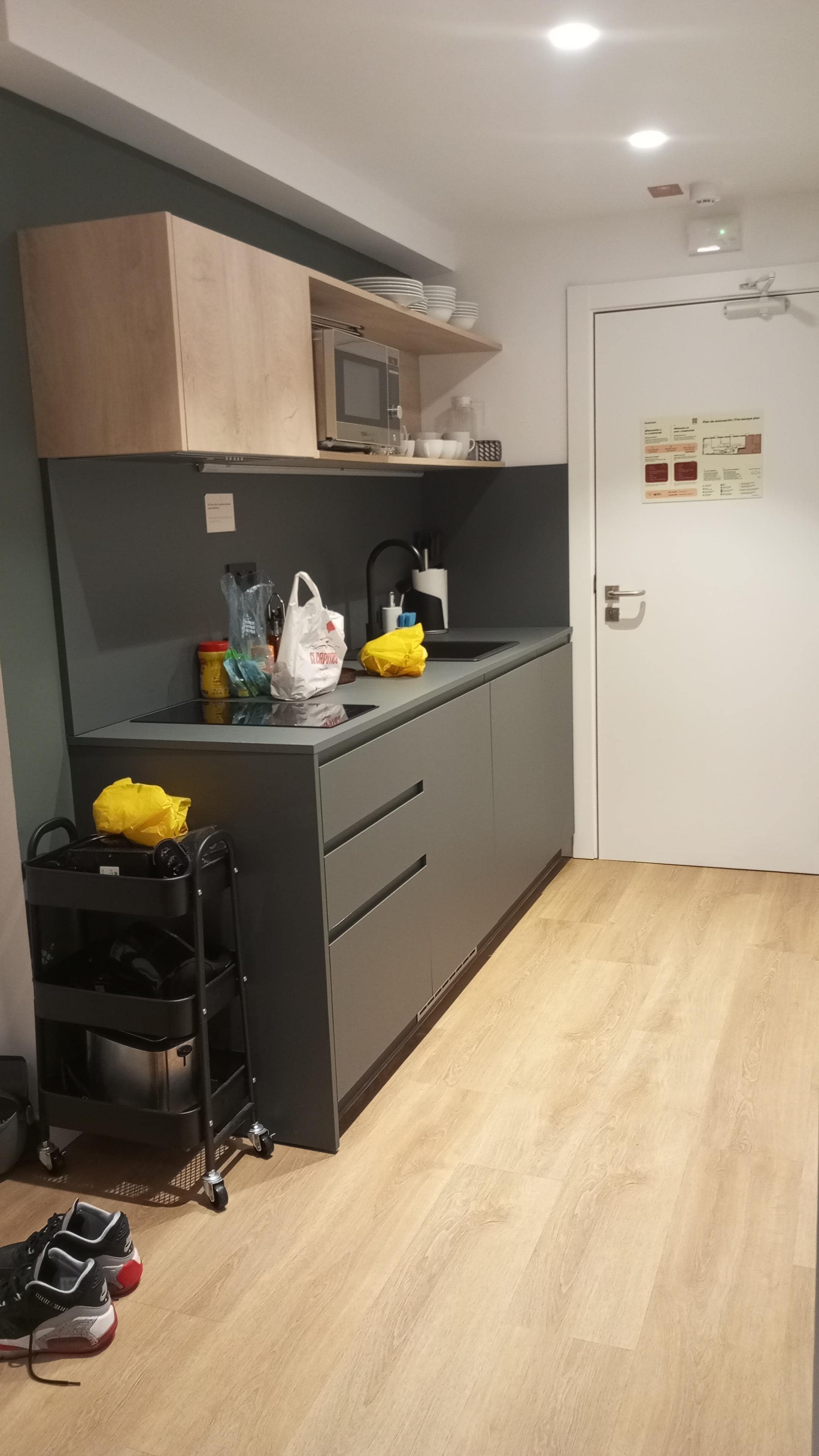 Coin cuisine parfaitement équipé 