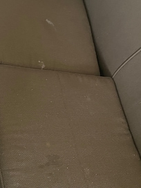Dirty couch!
