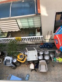 side view from balcony