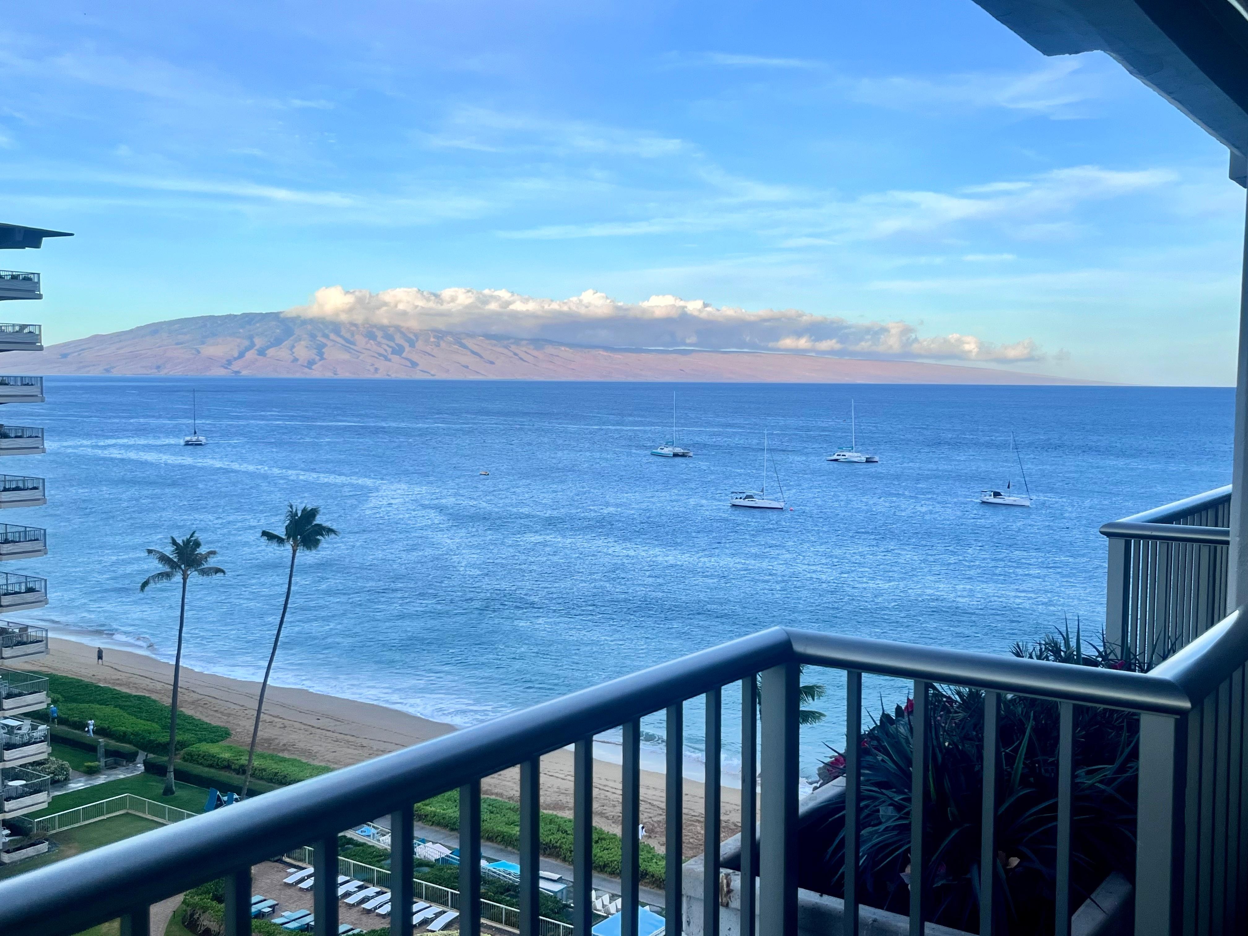 View from the balcony of 1015