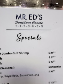 Cajun restaurant