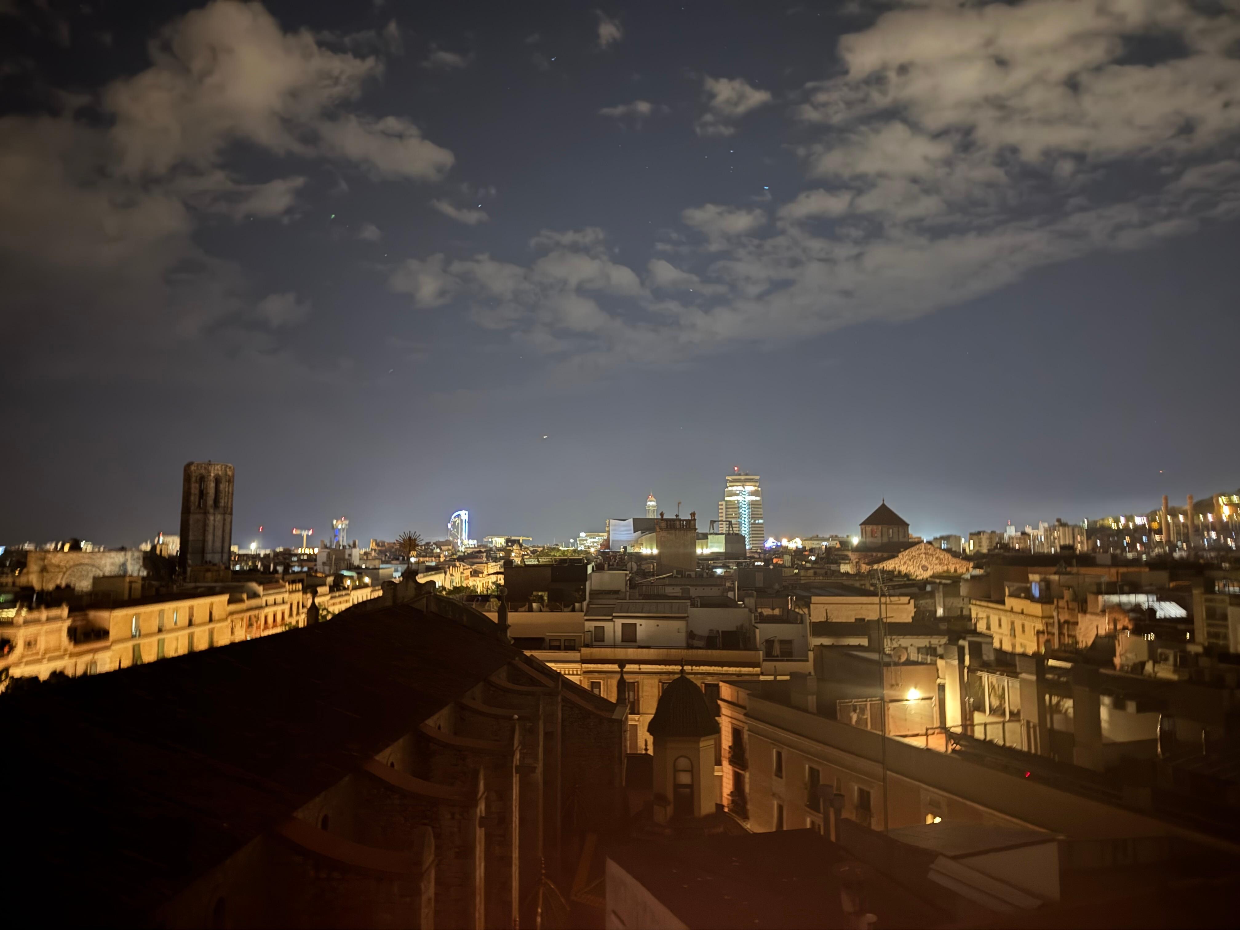 Nighttime Rooftop views