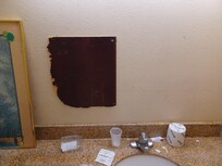 Missing mirror