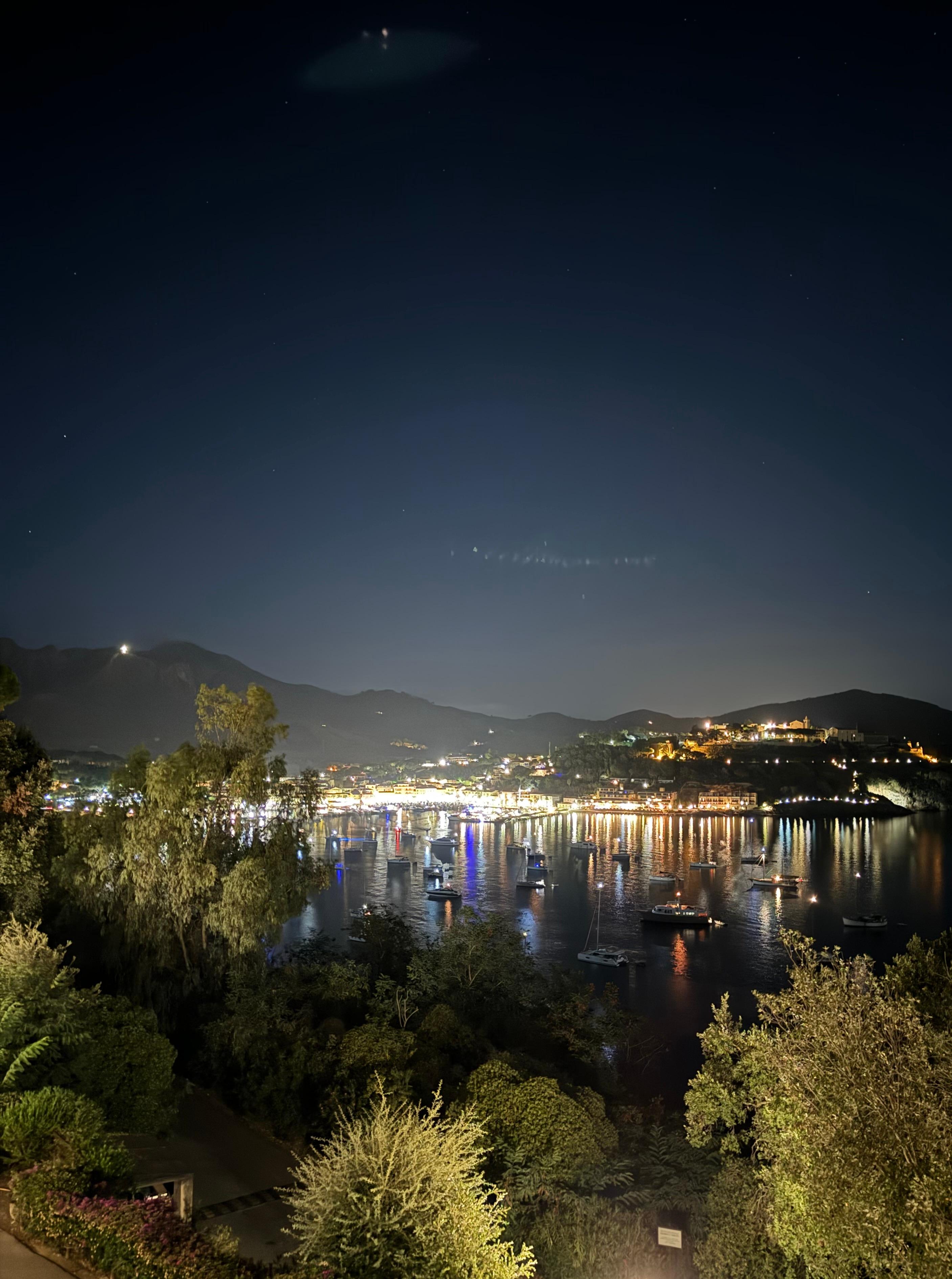 Vista dal balcone… Porto Azzurro 