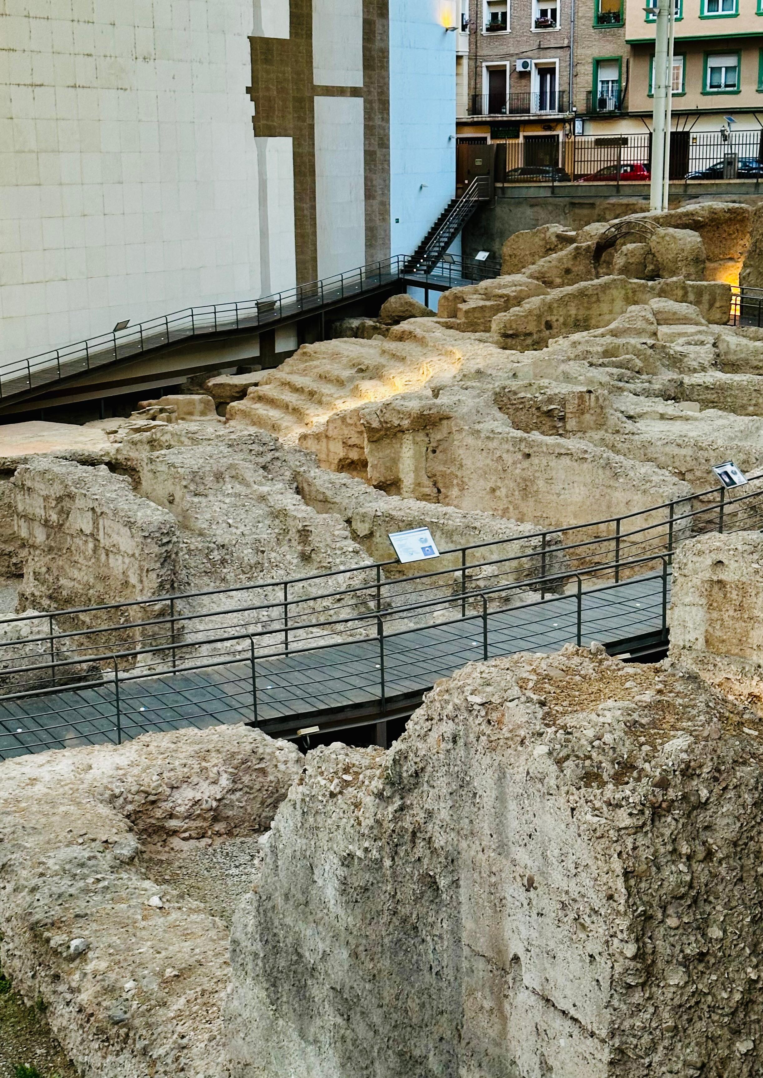 Coliseum ruins nearby