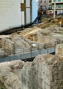 Coliseum ruins nearby