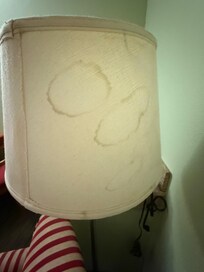 Dirty lamp