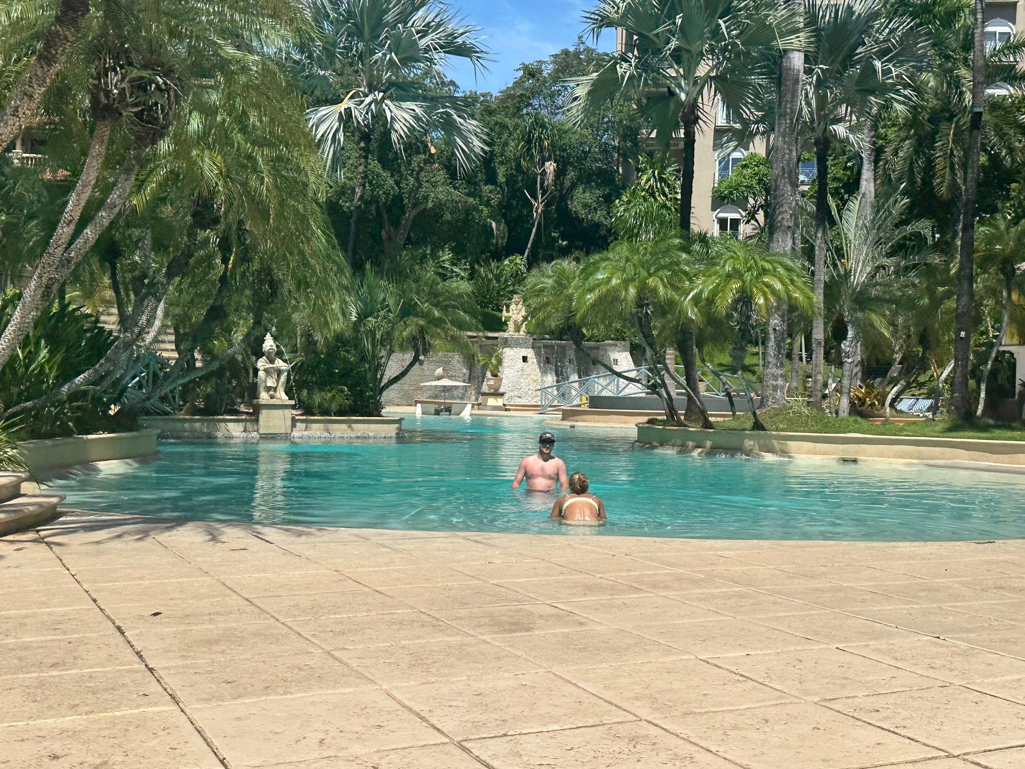 View of the pool