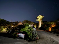 Evening outside of condo