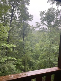 Off the back porch, what a view.