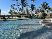 Extra pool across the street next to the mini-beach and beach club restaurant.