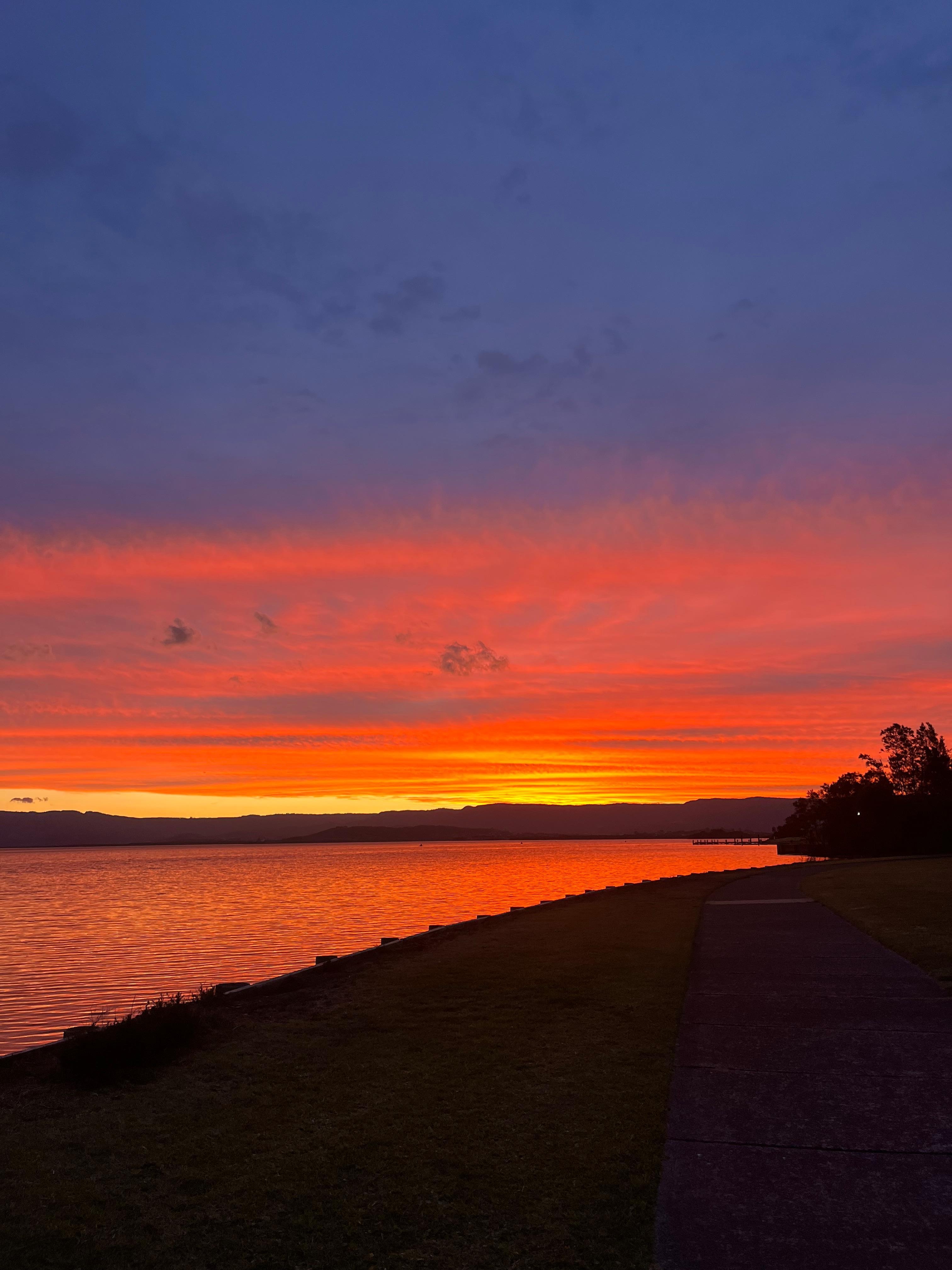 Lake Illawarra from Warrawong
