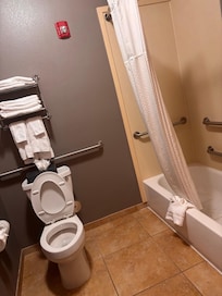 Bathroom handicap/wheelchair accessible