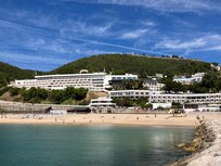 Hotel from the pier