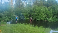 Stream, they may call this part the "pond" that confused me