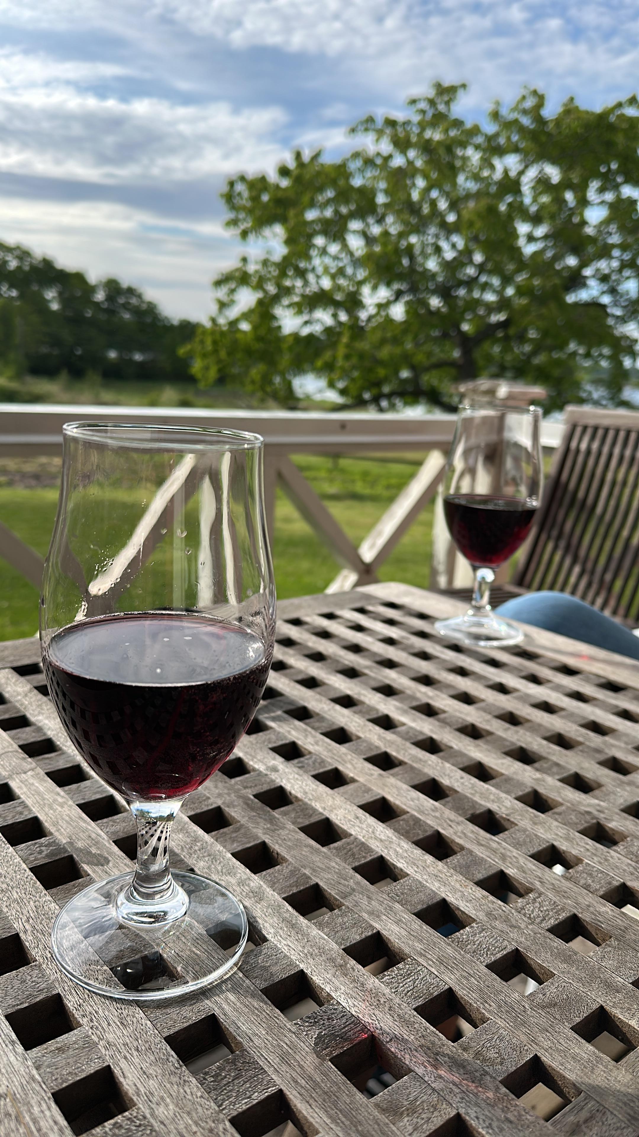 Abends gemütlich auf der Terrasse 