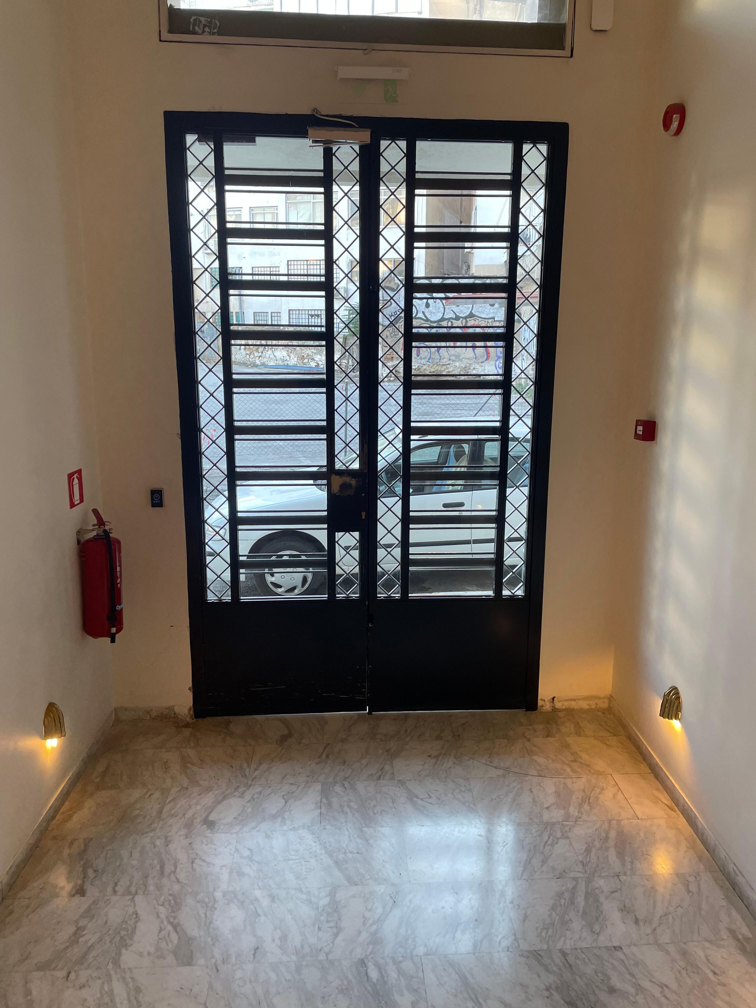 Front security doors 