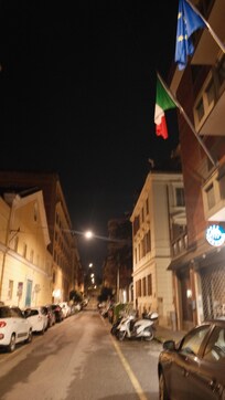 Near a police station!