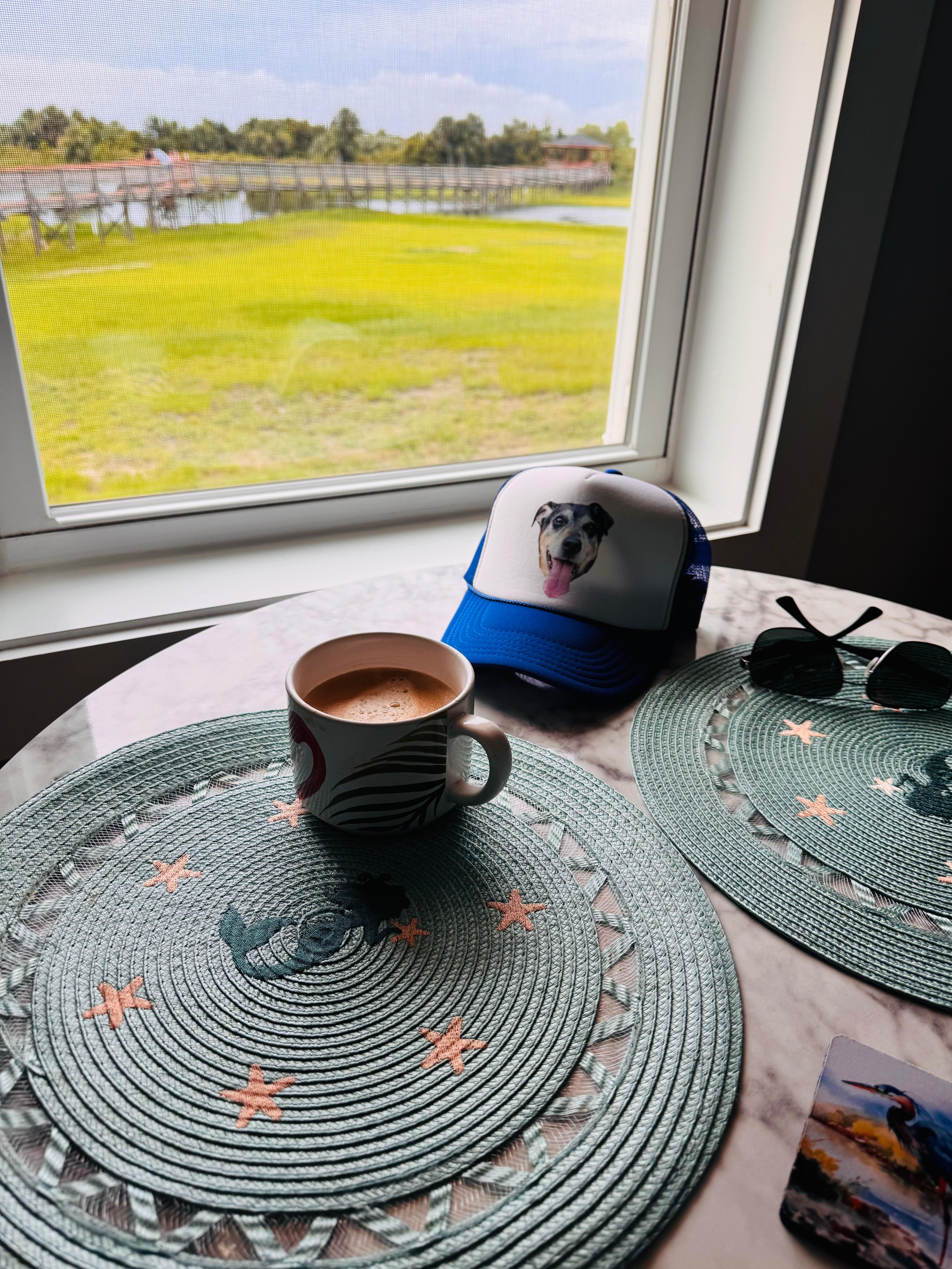Coffee with a view
