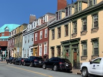 Heritage homes in neighbourhood