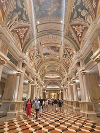 Hallway between South Suites and casino