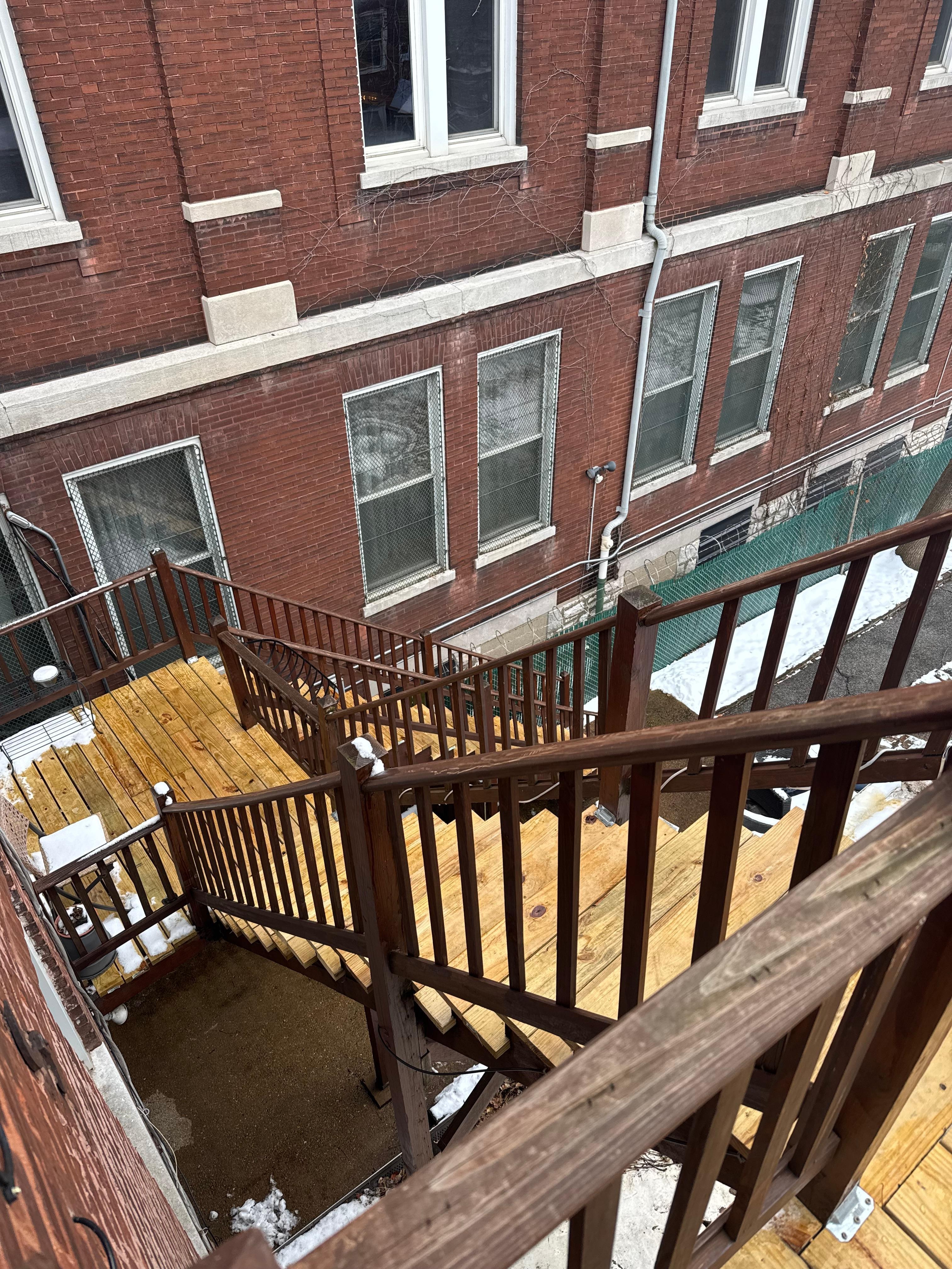 Apartment is on the third floor which requires a lot of steps outside 