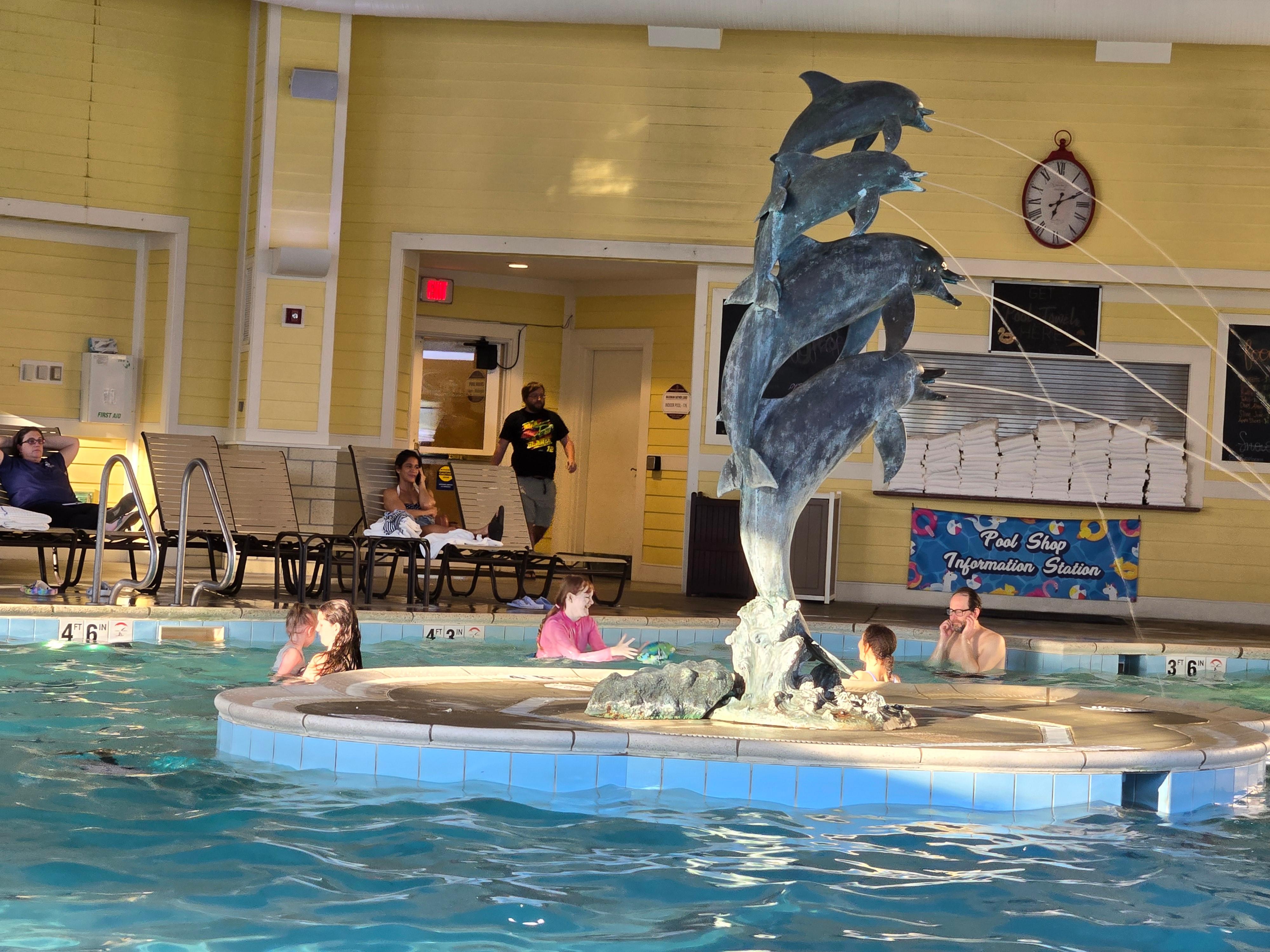 French Lick Hotel pool