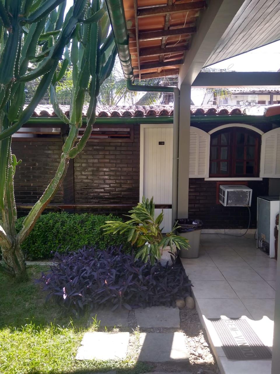 Entrada para os quartos