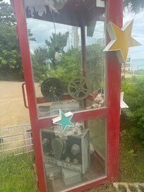 Funky sculpture at Sea Star.