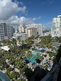 View from front of room