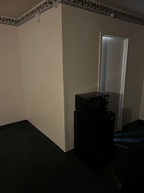 What the room was.. very dark… hallways were even worse