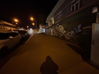 Street parking only, car park full.