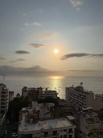 Sunset from balcony