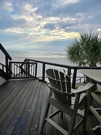 View from Unit #4 deck...