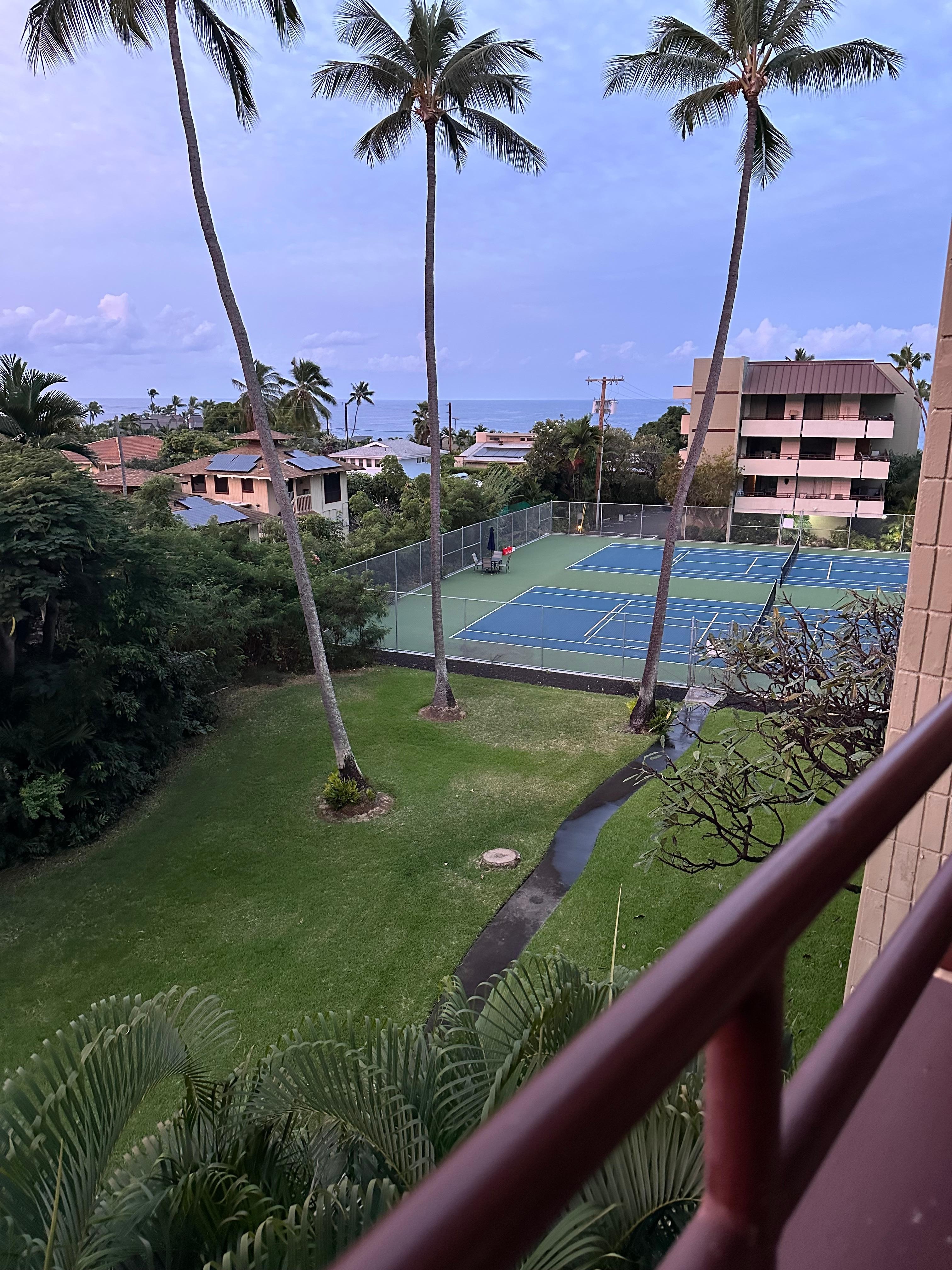 View from the Lanai.  