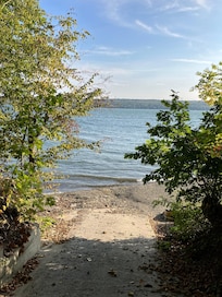 Boat ramp view