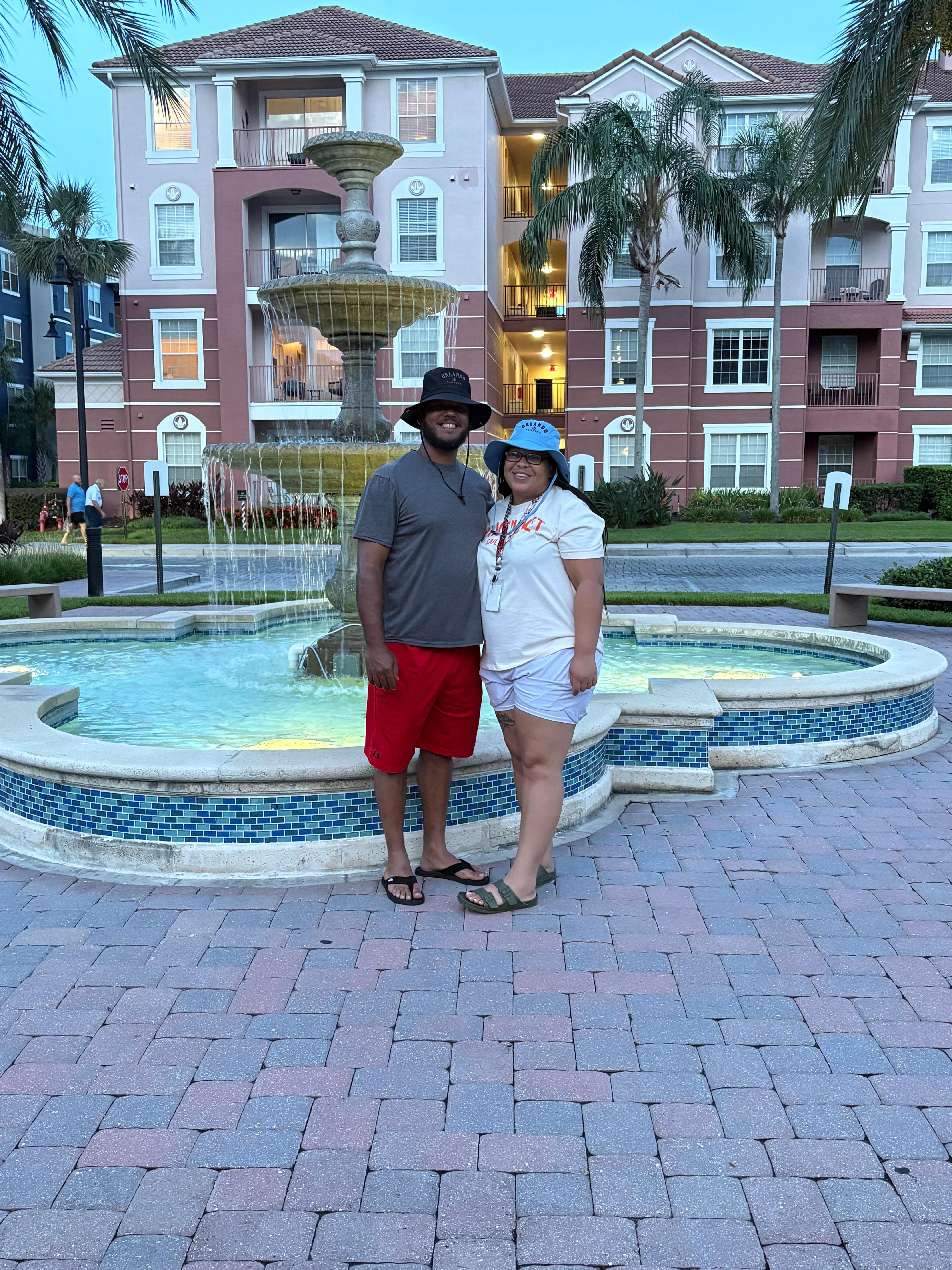 Fountain at Vistay Cay