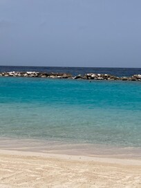 Beach was clean and well-maintained