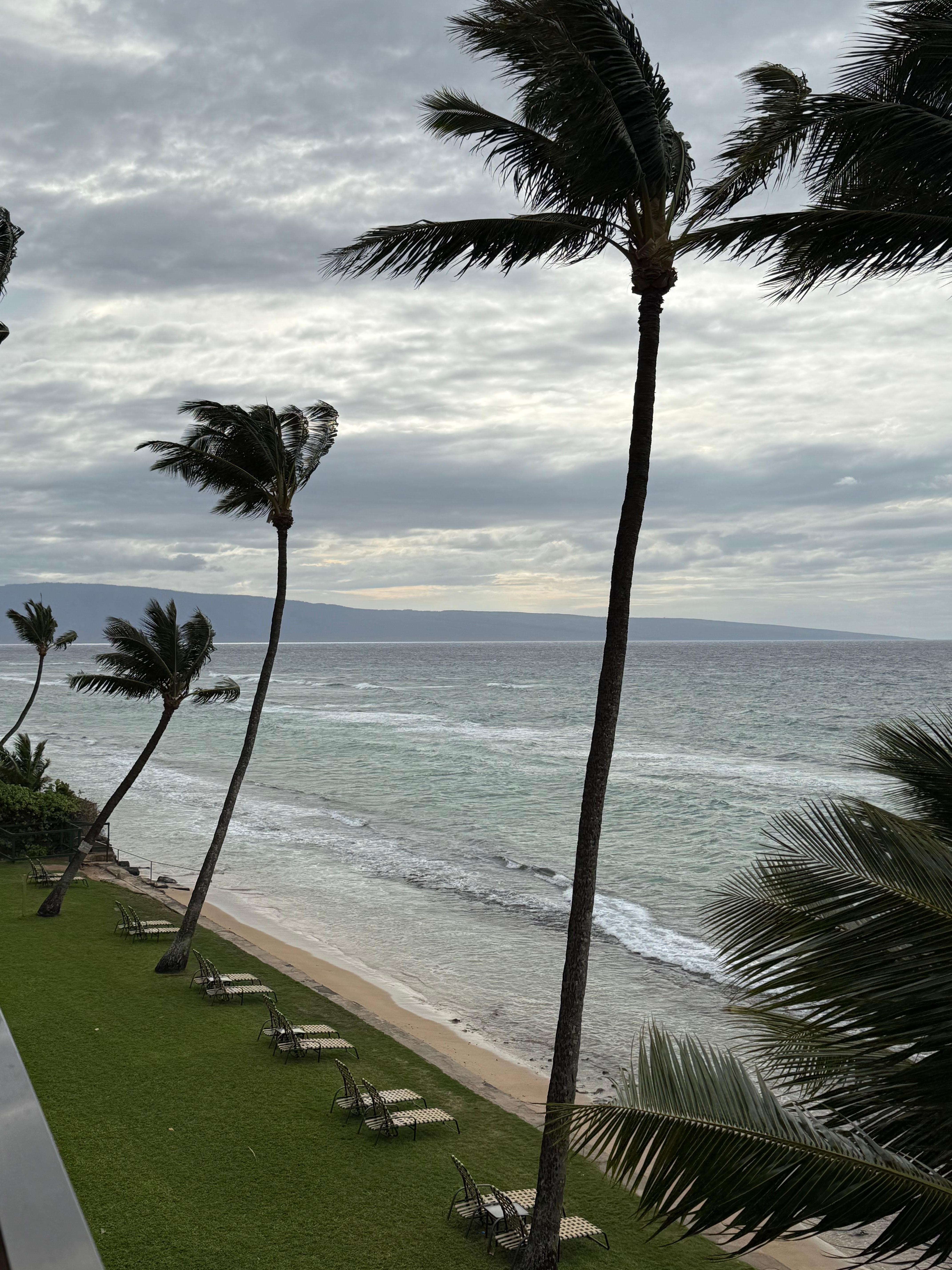 The view to the left. 