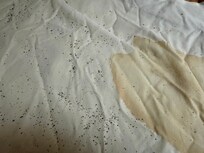 The view under the mattress.