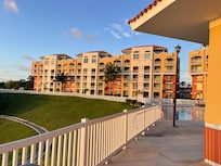 This is the building we stayed at.