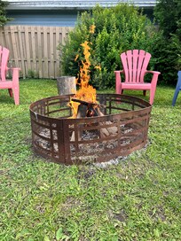 Fire pit for the nights you wanna relax and make smores