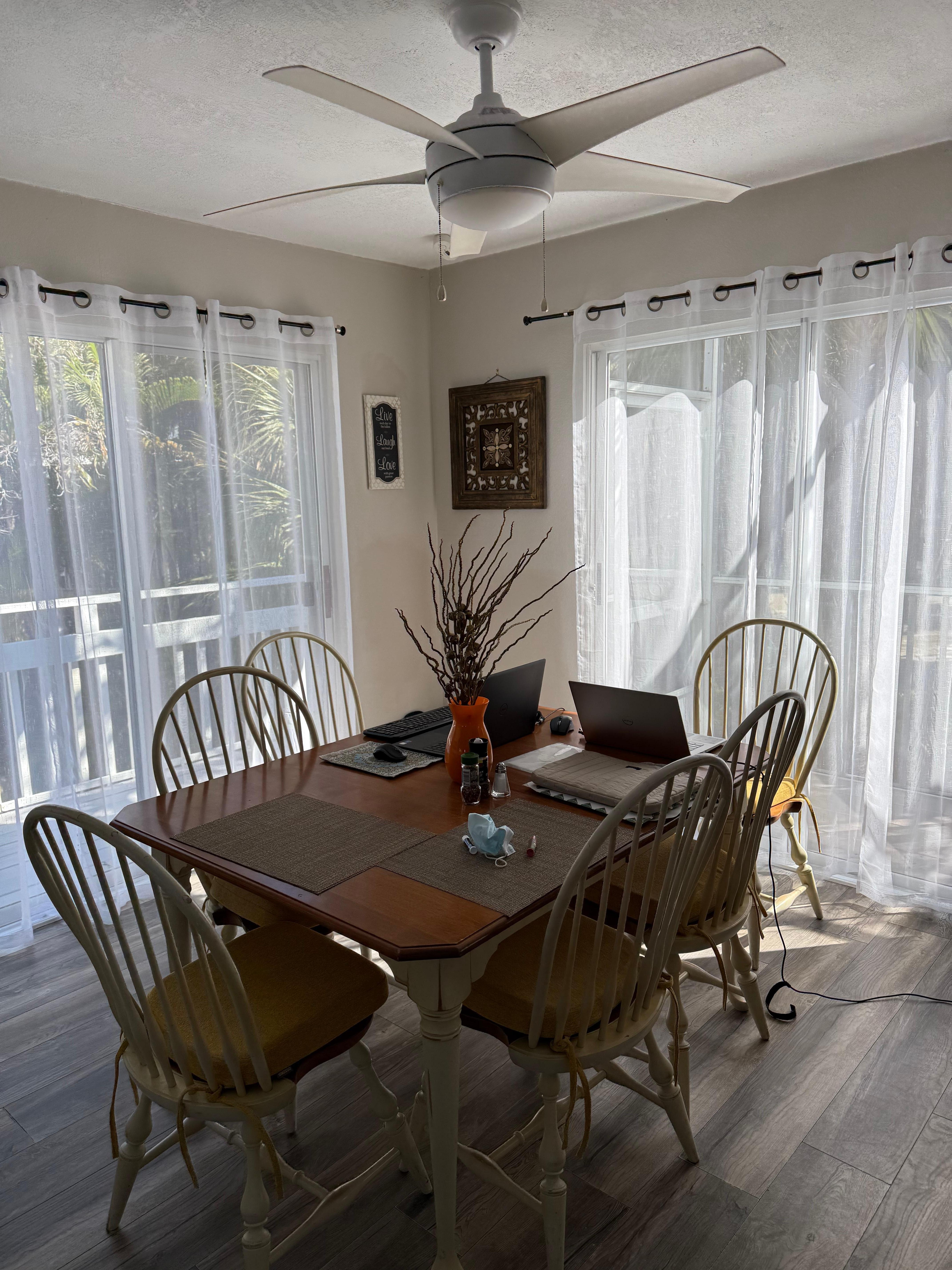 Dining room not as shown
