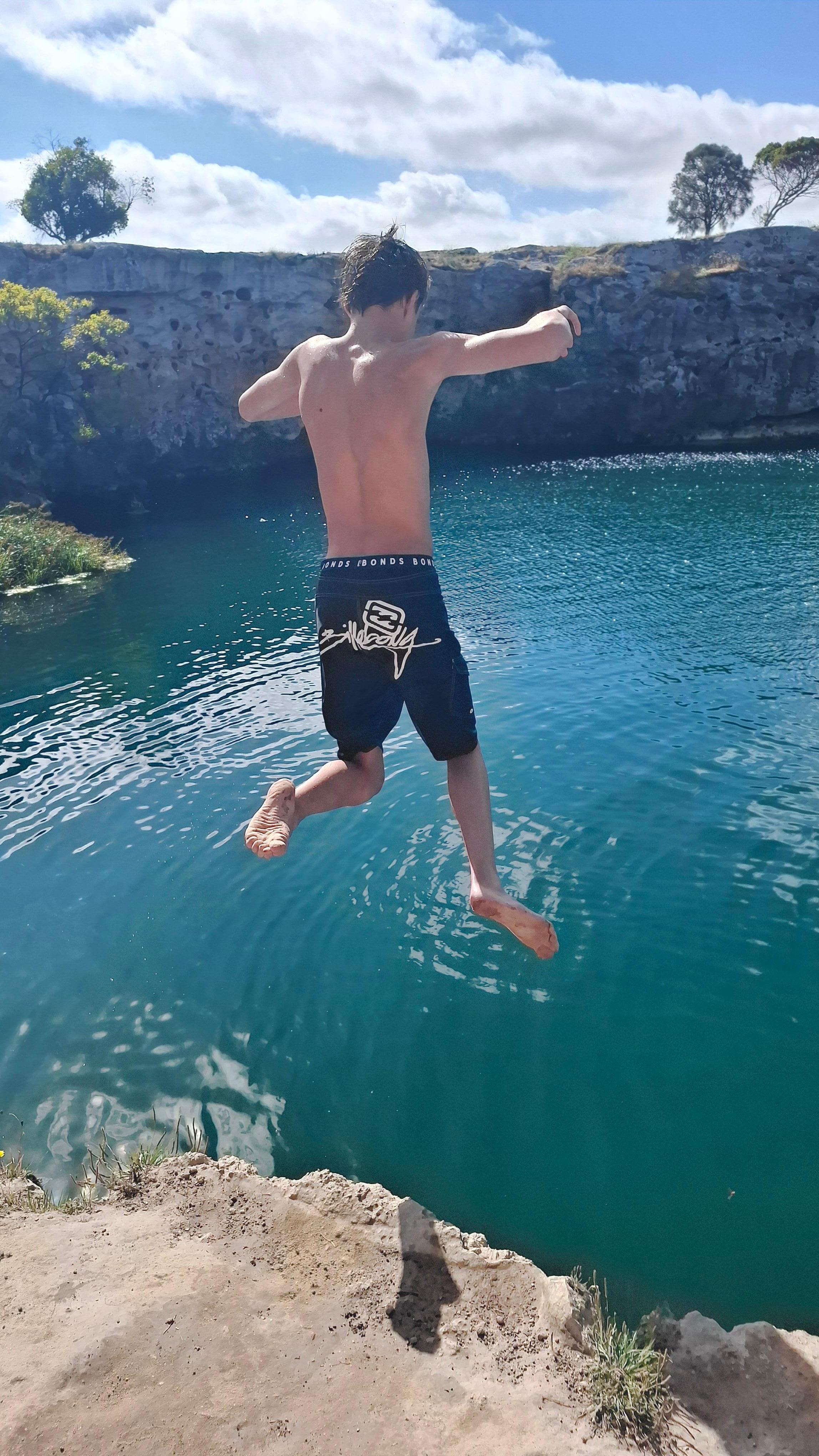 Little Blue Lake, lots of fun!